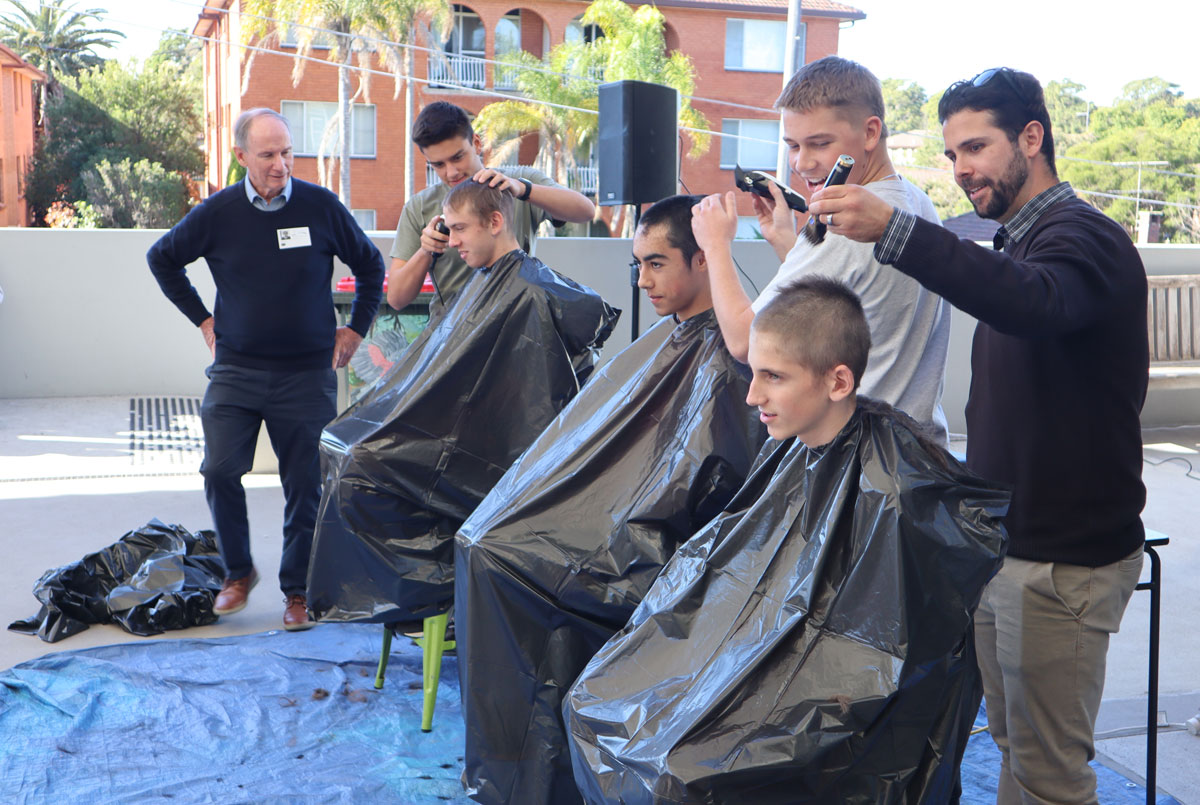 Hair Raising Day for Charity - St George Christian School